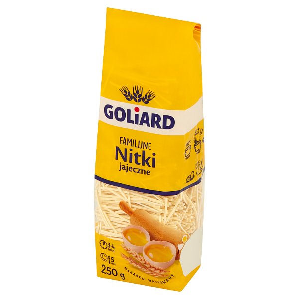 Goliard Makaron familijny nitki jajeczne 250 g