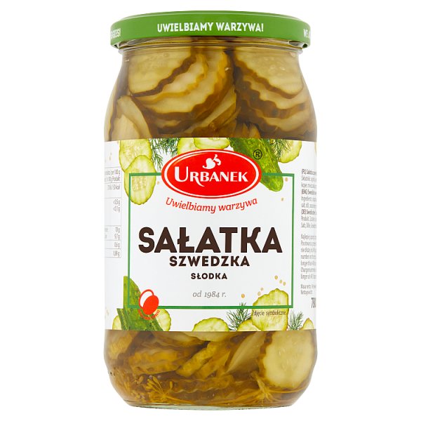 Urbanek Sałatka szwedzka słodka 780 g