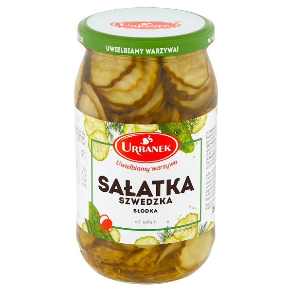 Urbanek Sałatka szwedzka słodka 780 g