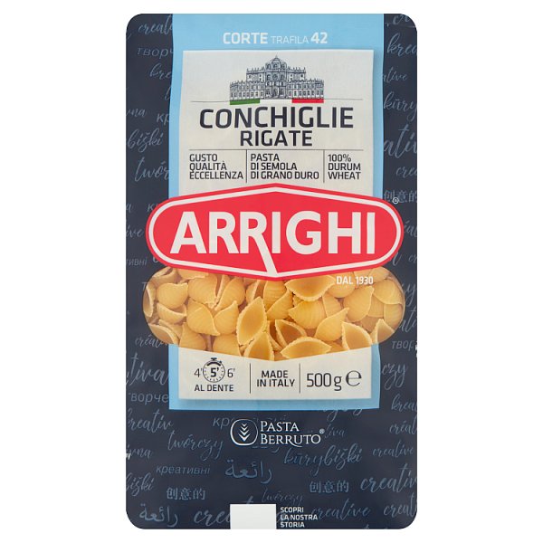 Arrighi Makaron conchiglie rigate 500 g