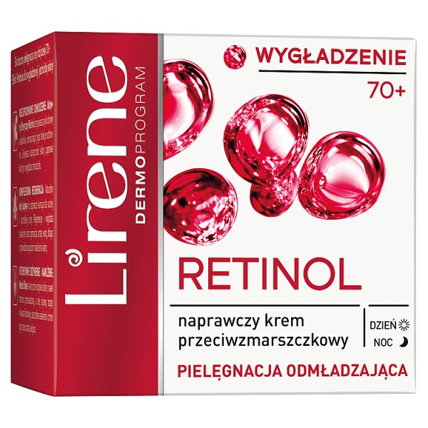 Lirene Retinol Naprawczy krem przeciwzmarszczkowy na dzień i noc 50 ml