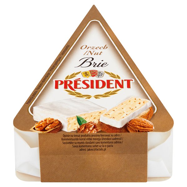 Président Ser Brie orzech 125 g