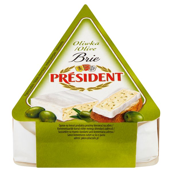 Président Ser Brie oliwka 125 g