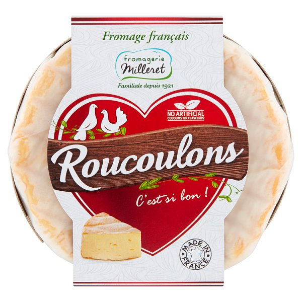 Roucoulons Oryginalny francuski ser miękki z porostem pleśni 125 g