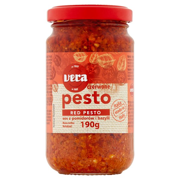 Vera Pesto czerwone 190 g