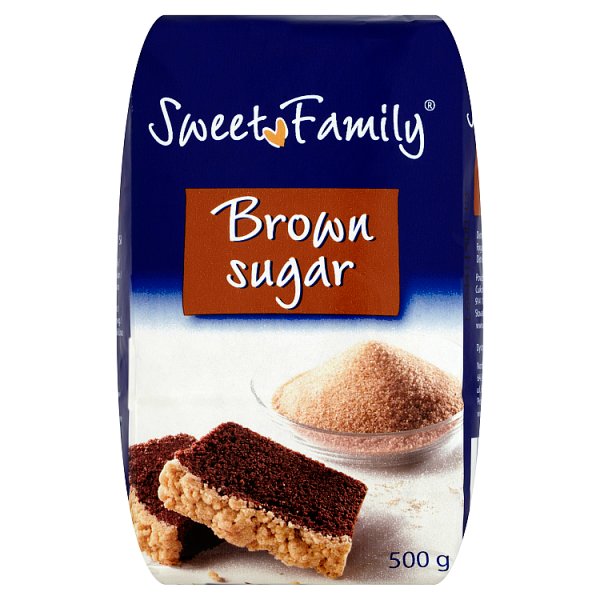 Sweet Family Cukier brązowy 500 g