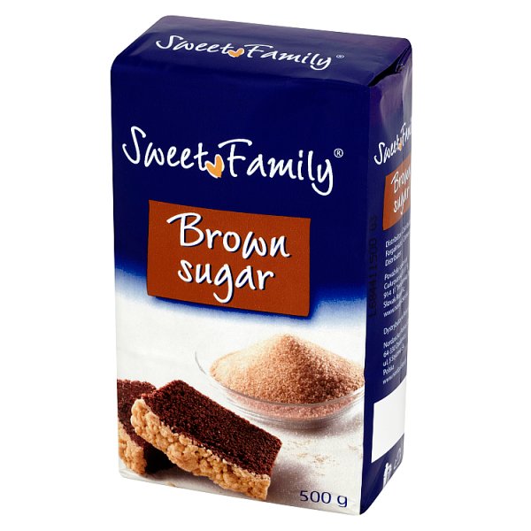 Sweet Family Cukier brązowy 500 g