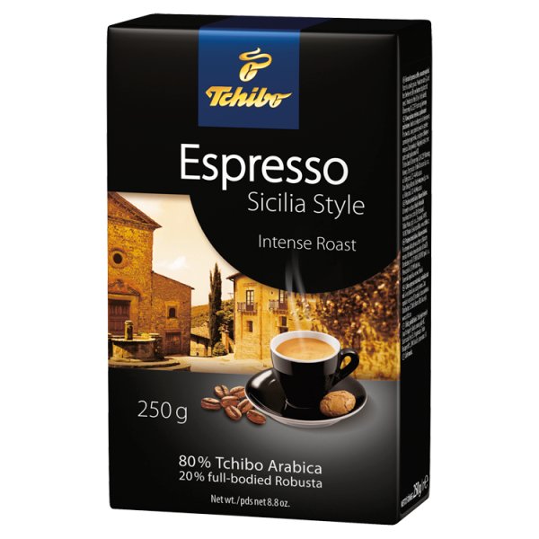 Tchibo Espresso Sicilia Style Intense Roast Kawa palona mielona 250 g