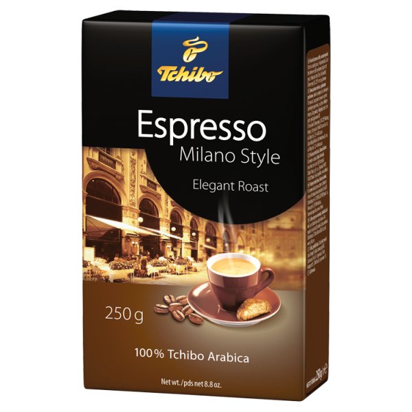 Tchibo Espresso Milano Style Elegant Roast Kawa palona mielona 250 g
