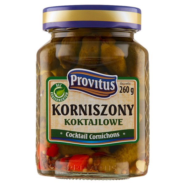 Provitus Korniszony koktajlowe 260 g