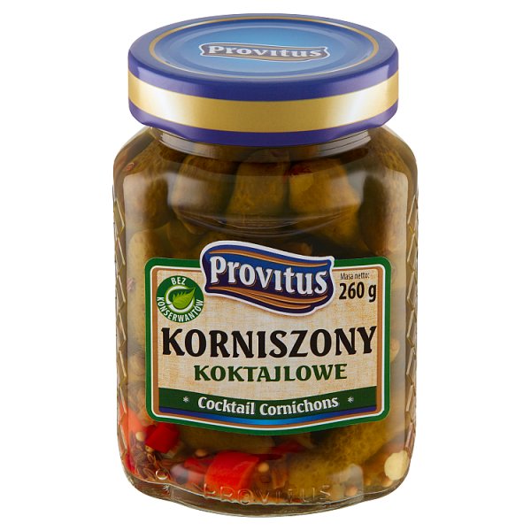 Provitus Korniszony koktajlowe 260 g