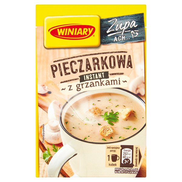 Winiary Zupa instant pieczarkowa z grzankami 14 g