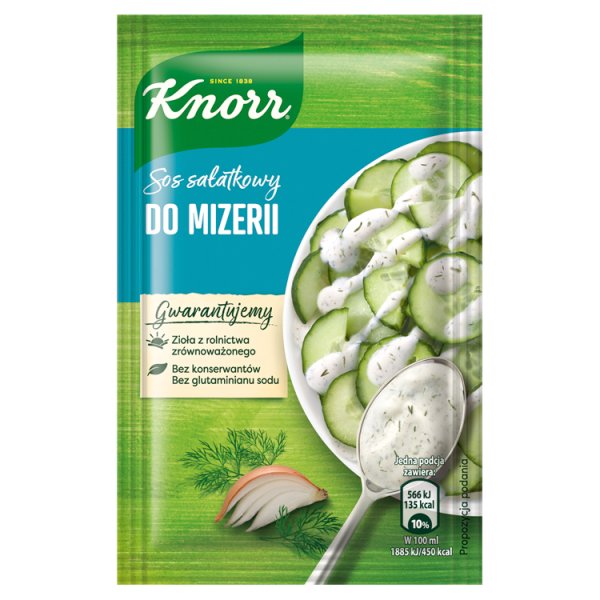 Knorr Sos sałatkowy do mizerii 10 g