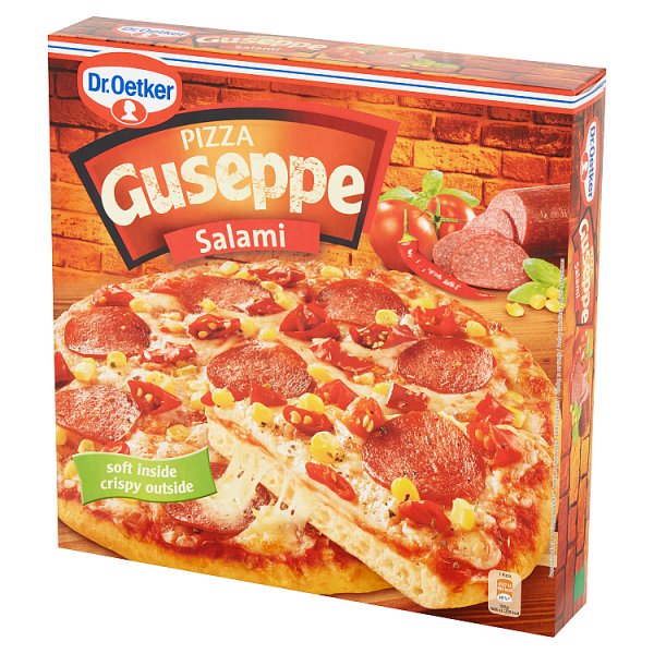 Dr. Oetker Guseppe Pizza z salami 380 g, 1 szt/0,380 kg, Dr. Oetker