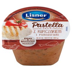 Lisner Pastella Pasta z kurczakiem i pomidorami 80 g
