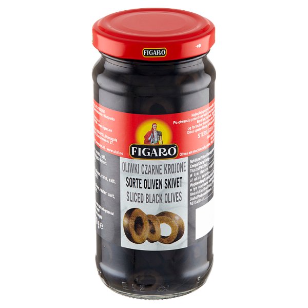 Figaro Oliwki czarne krojone 240 g