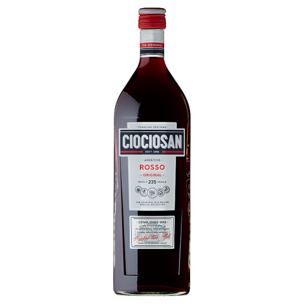 Ciociosan Rosso Aromatyzowany napój na bazie wina 1000 ml