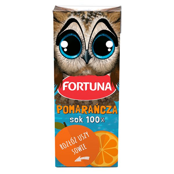 Fortuna Sok 100% pomarańcza 200 ml