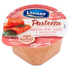 Lisner Pastella Pasta mintaj a'la łosoś z koperkiem 80 g