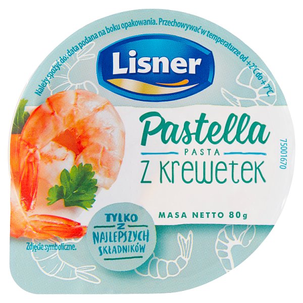 Lisner Pastella Pasta z krewetek 80 g