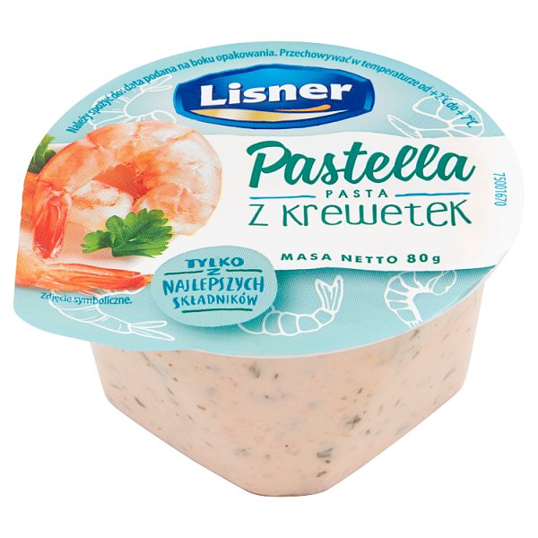 Lisner Pastella Pasta z krewetek 80 g