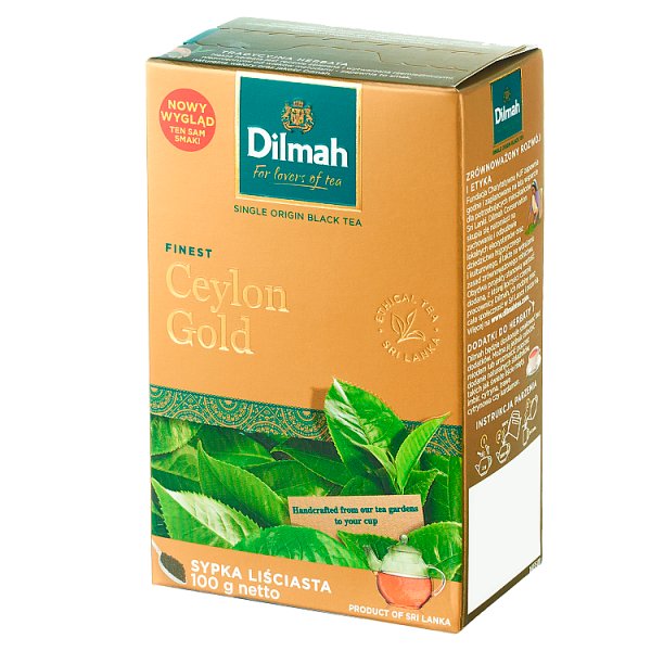 Dilmah Ceylon Gold Klasyczna czarna herbata 100 g