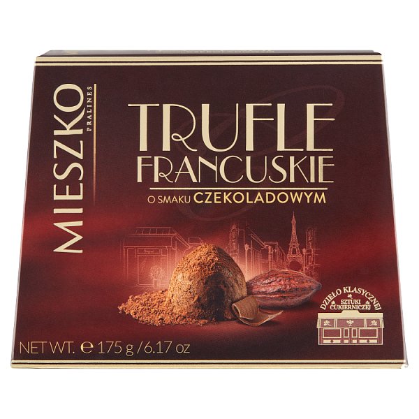 Mieszko Trufle francuskie o smaku czekoladowym 175 g