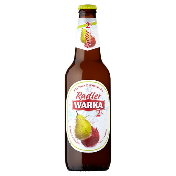 Warka Radler Piwo z lemoniadą o smaku jabłka z gruszką 500 ml