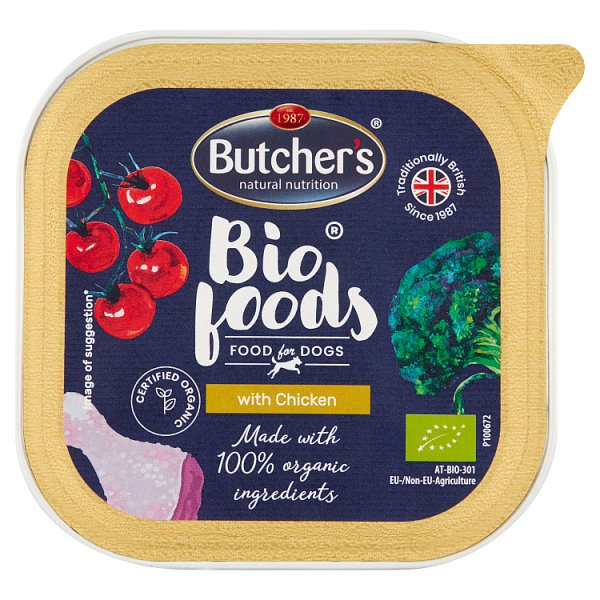 Butcher&#039;s Bio Foods Karma dla dorosłych psów pasztet z kurczakiem 150 g