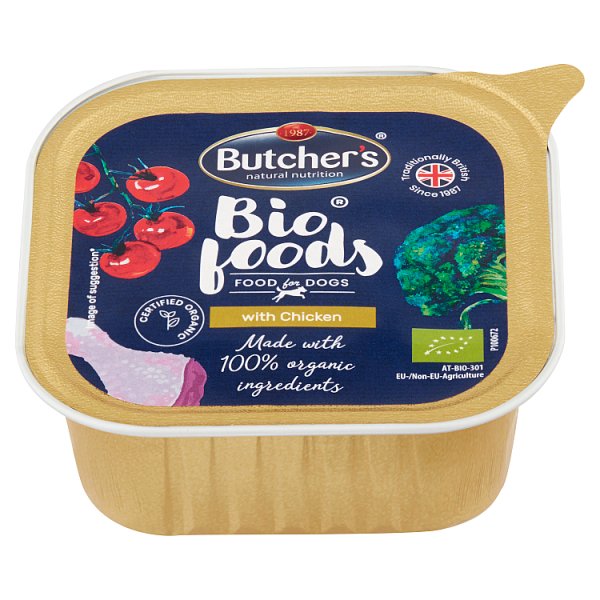 Butcher&#039;s Bio Foods Karma dla dorosłych psów pasztet z kurczakiem 150 g