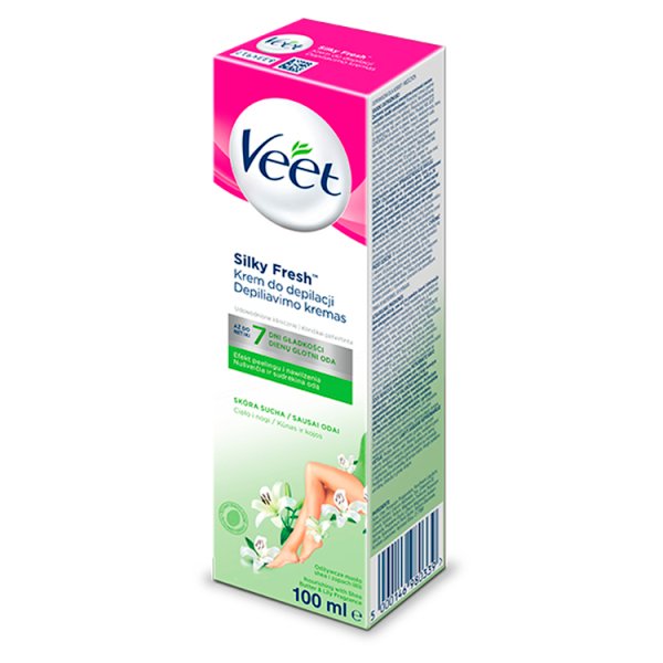 Veet Silky Fresh Krem do depilacji skóra sucha 100 ml