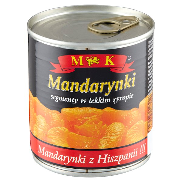 MK Mandarynki w lekkim syropie 312 g