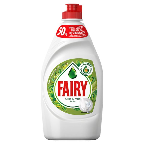 Fairy Clean &amp; Fresh Jabłko Płyn do mycia naczyń 450 ml