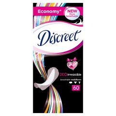 Discreet Irresistible Multiform Wkładki higieniczne 60 sztuk