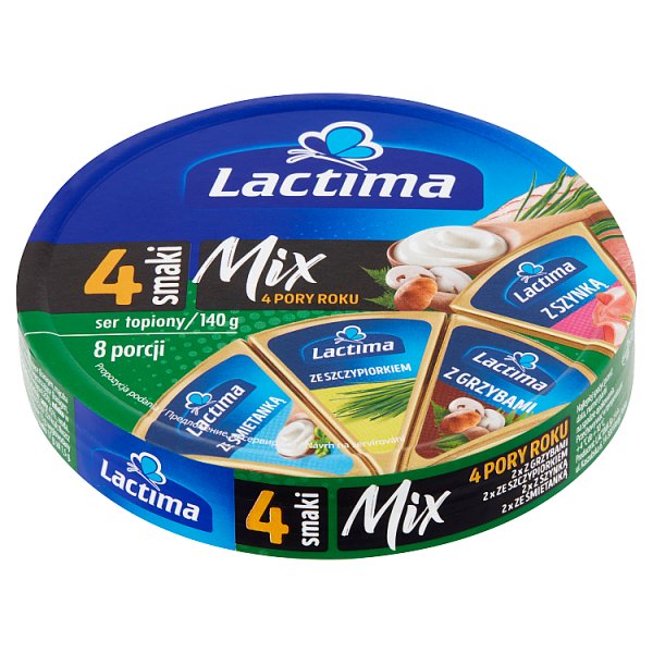 Lactima Ser topiony Mix 4 pory roku 140 g (8 x 17,5 g)