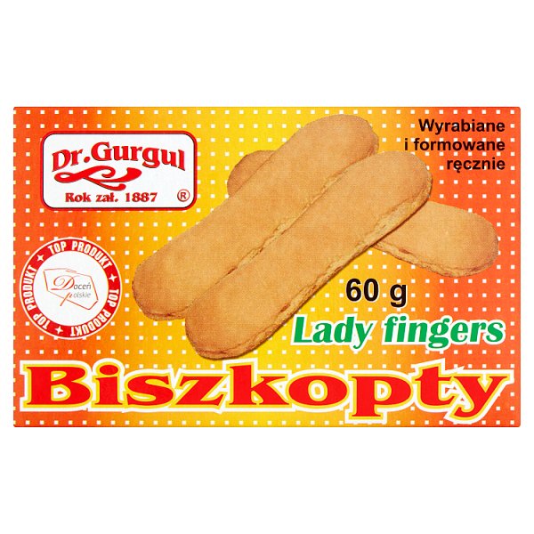 Dr. Gurgul Biszkopty Lady Fingers 60 g