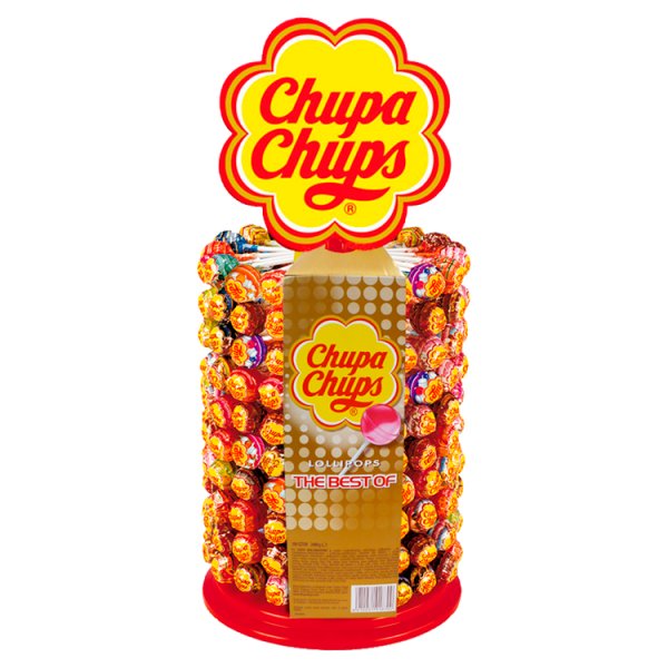 Chupa Chups Lizaki wielosmakowe 2400 g (200 sztuk)