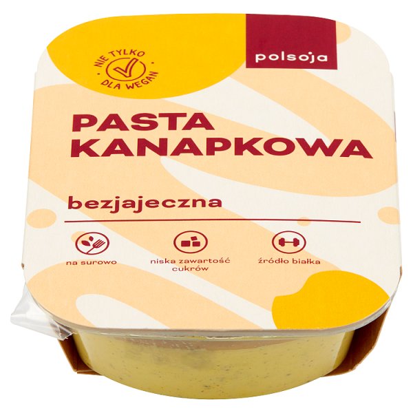 Polsoja Pasta kanapkowa bezjajeczna 125 g