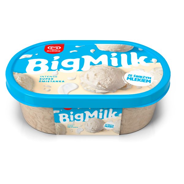 Big Milk Intense Lody super śmietanka 1000 ml