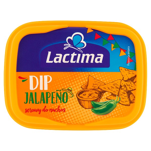 Lactima Dip serowy do nachos Jalapeño 150 g