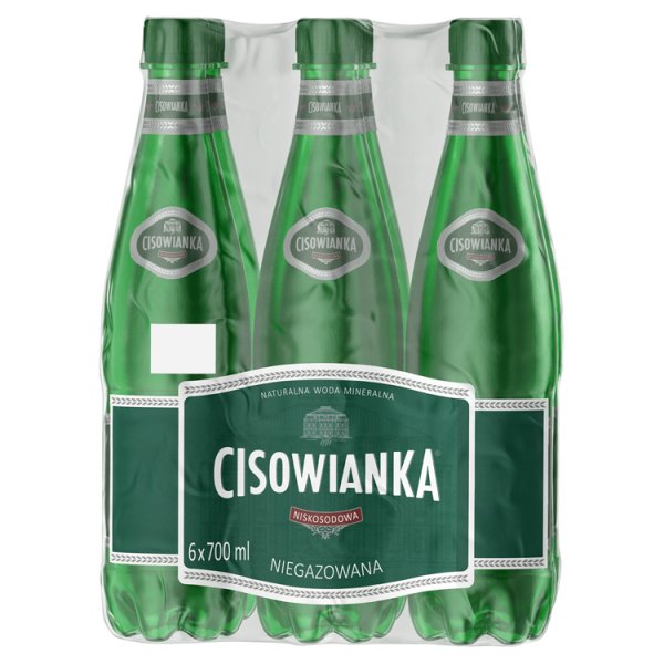 Cisowianka Naturalna woda mineralna niegazowana niskosodowa 6 x 0,7 l