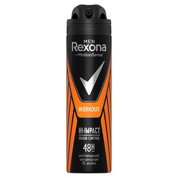 Rexona Men Workout Antyperspirant w sprayu dla mężczyzn 150 ml