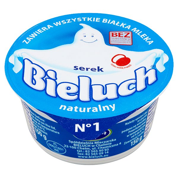 Bieluch Serek naturalny 150 g