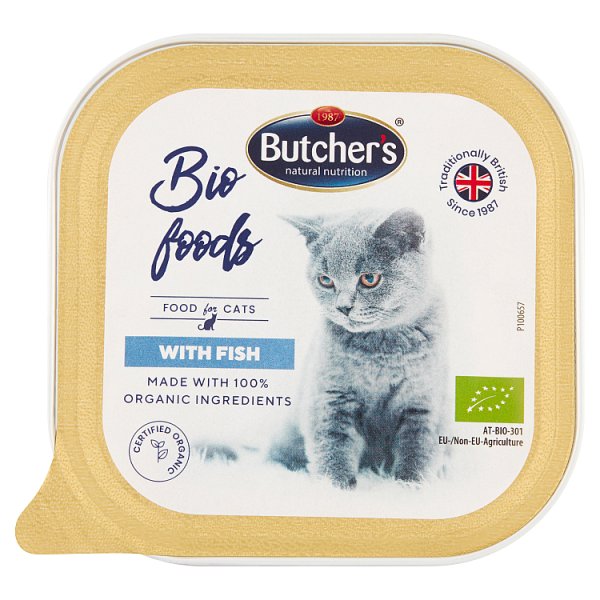 Butcher&#039;s Bio Foods Karma dla dorosłych kotów pasztet z rybą 85 g
