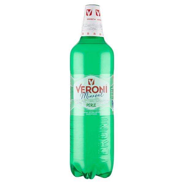 Veroni Mineral Perle Naturalna woda mineralna gazowana 1,5 l