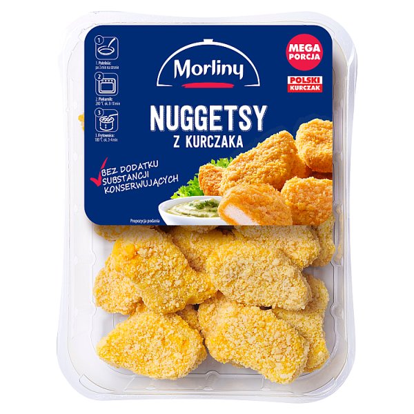 Morliny Nuggetsy z kurczaka 350 g