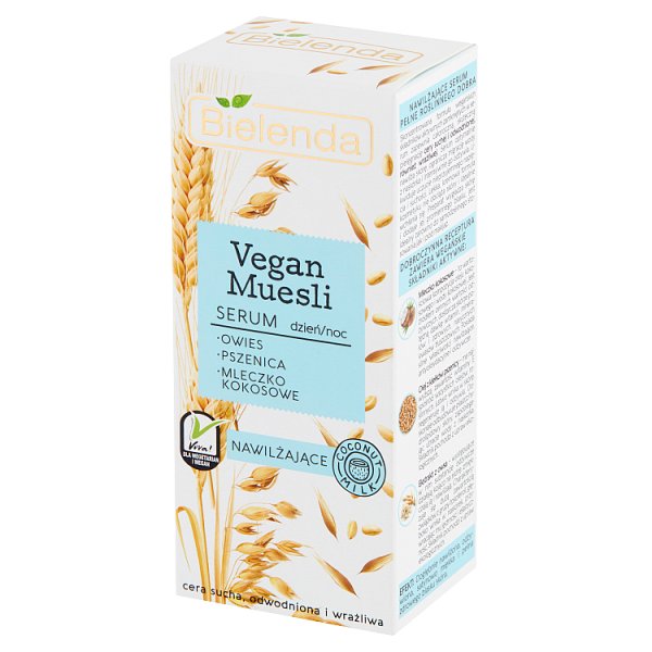 Bielenda Vegan Muesli Serum na dzień noc nawilżające 30 ml