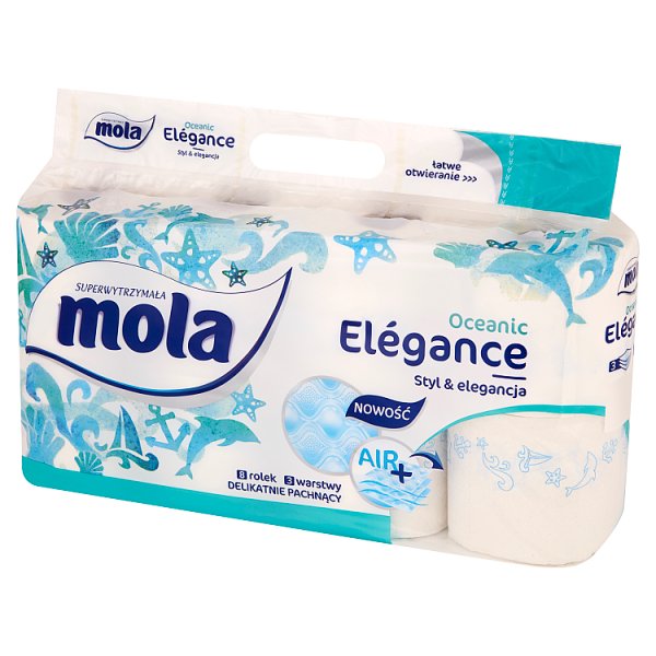 Mola Elégance Oceanic Papier toaletowy 8 rolek