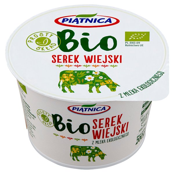 Piątnica Bio Serek wiejski 200 g