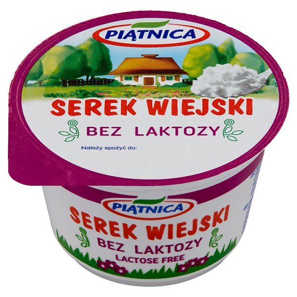 Piątnica Serek wiejski bez laktozy 200 g